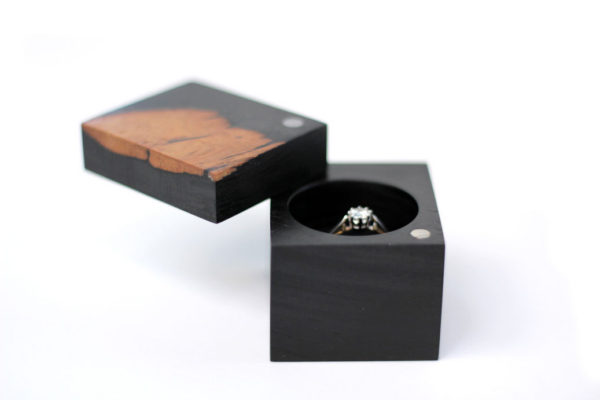 Ebony ring box