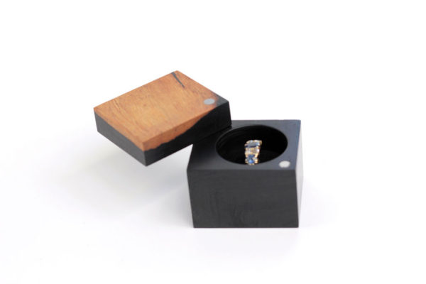 Ebony ring box
